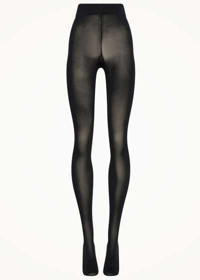 Wolford blickdichte Feinstrumpfhose VELVET DE LUXE in schwarz 66 DEN