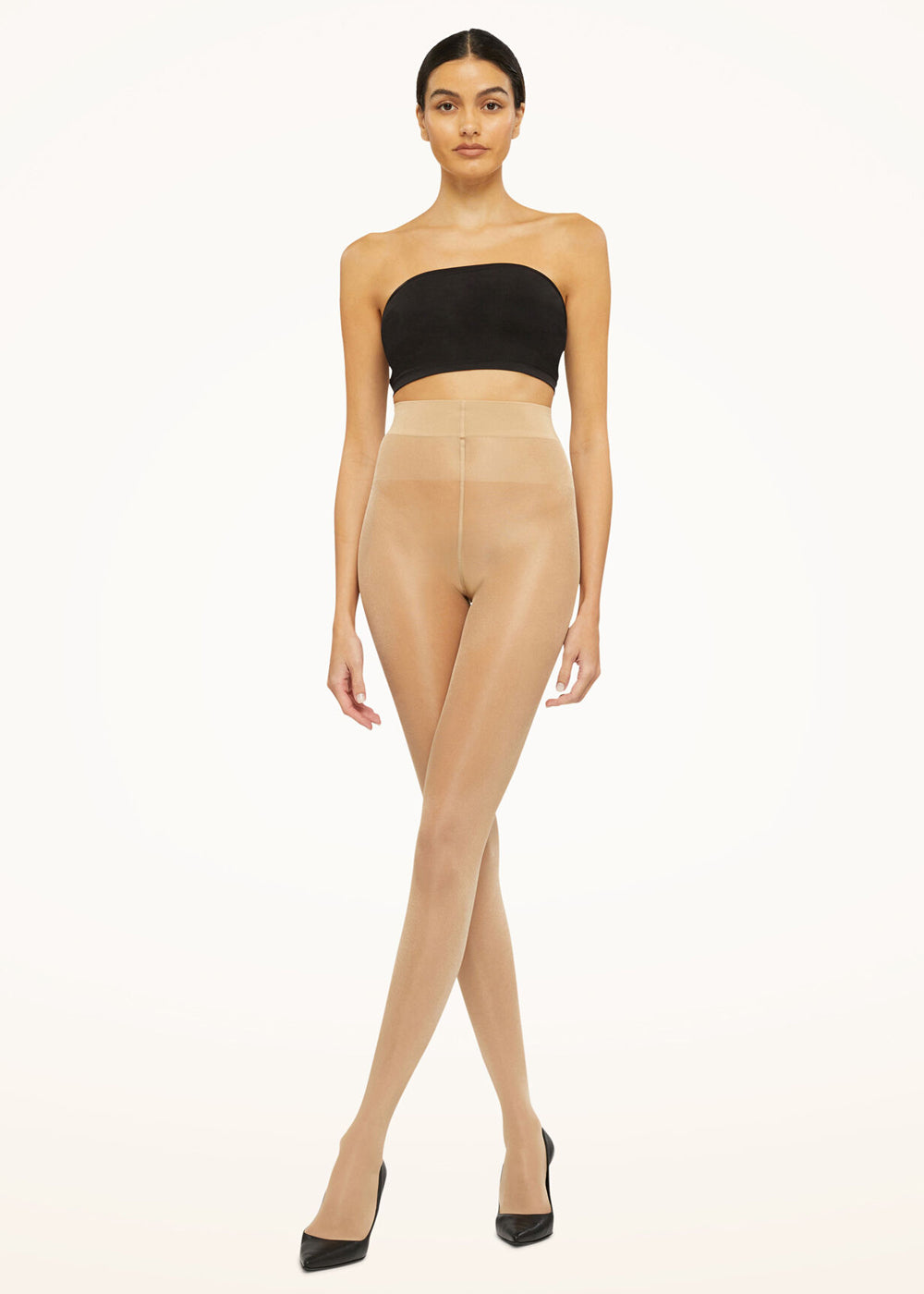 Wolford transparente Feinstrumpfhose SATIN TOUCH in cosmetic hautfarben 20 DEN