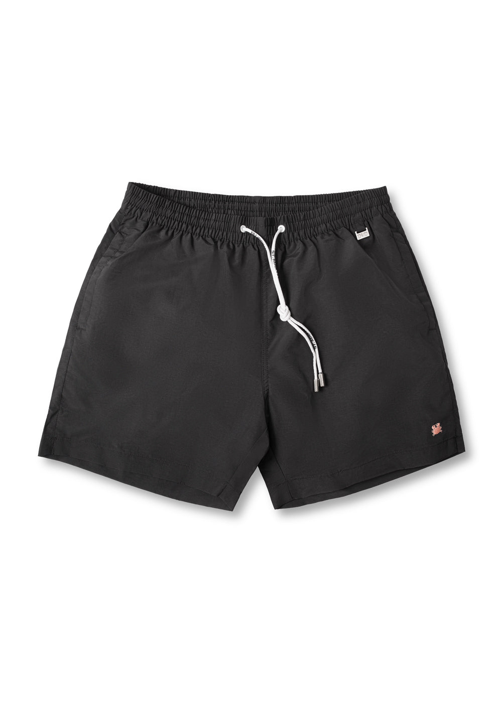 DAVID kurze Badeshort CAICCO in schwarz robuster Stoff Taschen