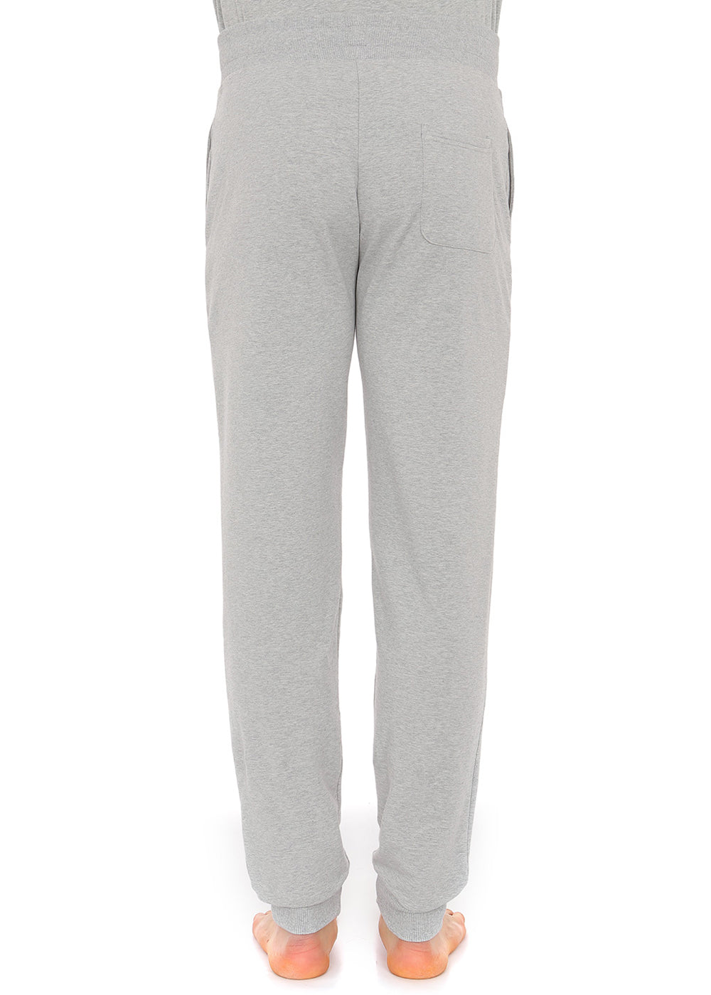 Moschino Jogginghose BODYBUILDERS grau melange platzierter Druck