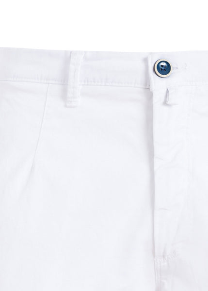 Parah Bermudahose SUMMER in weiß, beige und jeansblau mit drei Taschen