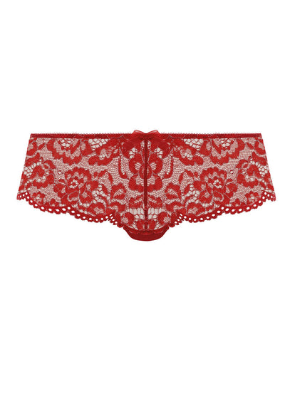 b'tempt'd String CIAO BELLA rote Blumenspitze mit Organza-Schleife