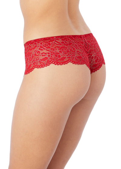 b'tempt'd String CIAO BELLA rote Blumenspitze mit Organza-Schleife